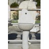 wall fountain in granite