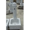 Fountain in granite column