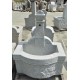 Fontana scolpita in granito