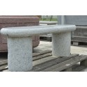 Granite bench without back