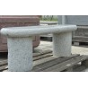 Granite bench without back
